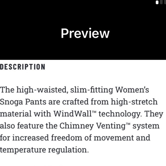 The North Face Women’s Snoga Pants - Picture 6 of 8